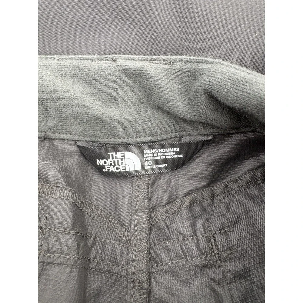 North Face Convertible Cargo Hiking Pants Men's Black Paramount 40x30, Short